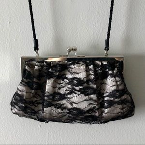 [FINAL PRICE] Target Lace Clutch w/ Shoulder Strap